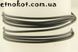 Шнур резиновый (каучуковый) круглый для браслетов, Черный, 1мм