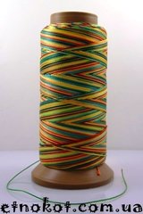 50 метрів. 0,8мм різнобарвна нейлонова нитка для прикрас