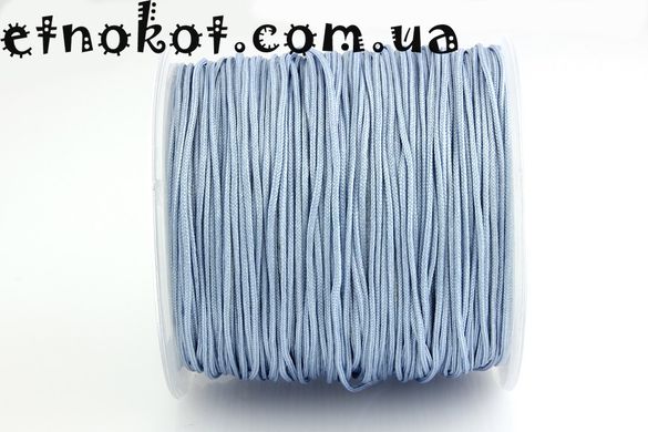 44м. 1мм холодный голубой нейлоновый шнур