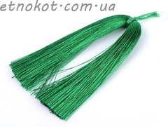 Зелені китички для сережок пара (2шт), 80мм