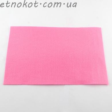 1мм рожевий фетр для рукоділля 300x300мм