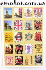 Великобритания почтовые марки-04 стикеры для ежедневника, 13x9см