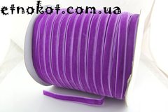 Фиолетовая бархатная лента для чокера, 10мм