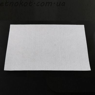 1мм дымчато-белый фетр для рукоделия 300x300мм