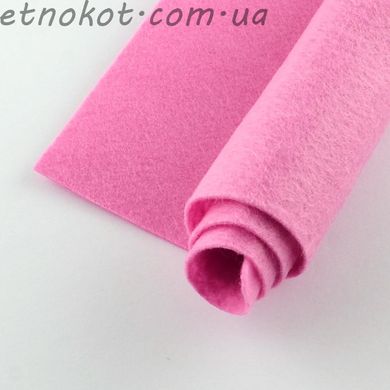 1мм розовый фетр для рукоделия 300x300мм